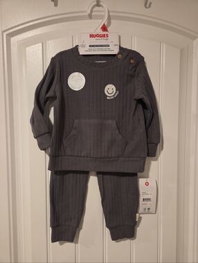 NWT Huggies Love & Hugs Organic Cotton Ribbed Set (Multiple Sizes)